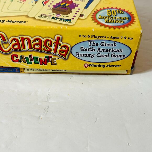 Vintage Canasta Caliente Card Game 50th Anniversary Edition 2000 - Picture 2 of 6